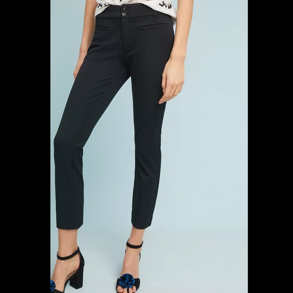 Anthropology The Essential Slim Trouser size 2P